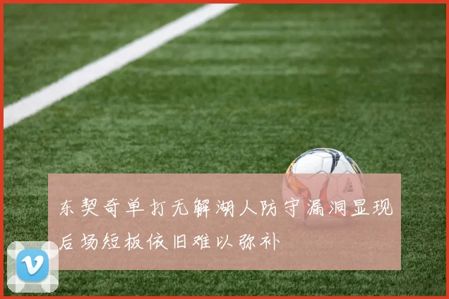 东契奇单打无解湖人防守漏洞显现后场短板依旧难以弥补